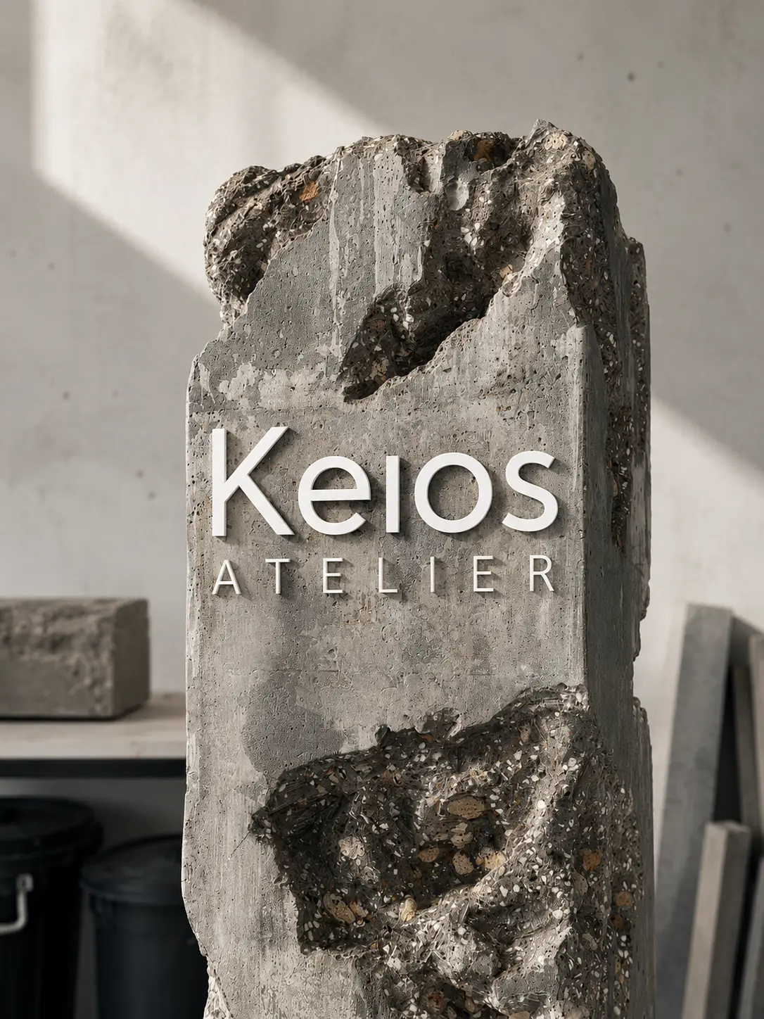Proyecto B2B de Keios Atelier: branding físico (2 de 3)